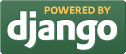 Powered by Django.